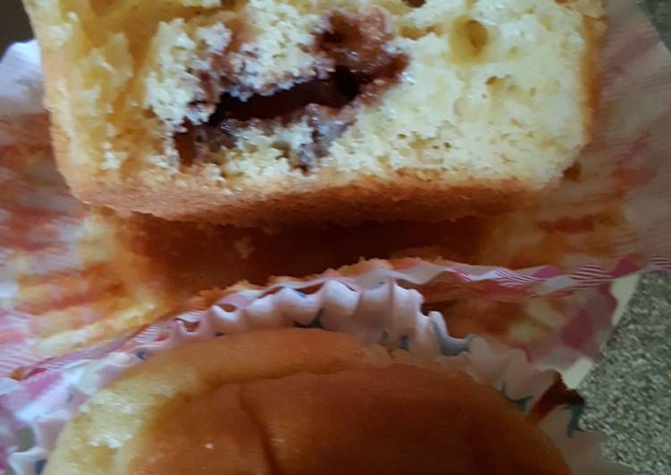 Créer des étapes Muffin au coeur kinder Délicieux garanti