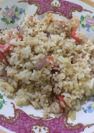 Foto resep Nasi Goreng Udang Sosis Sederhana