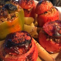 A picture of Stuffed Tomatoes.
