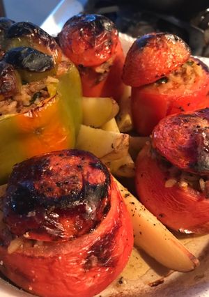 A picture of Stuffed Tomatoes.