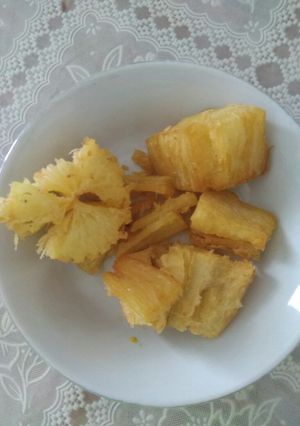 Foto resep Singkong goreng merekah