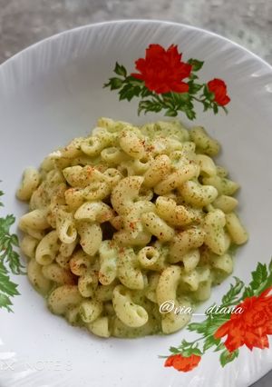 Foto resep Makaroni Saos Bayam Keju