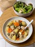 Blanquette de dinde aux pommes de terre
