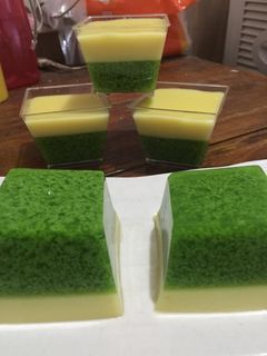Foto resep Pudding lumut mentega#BikinRamadanBerkesan