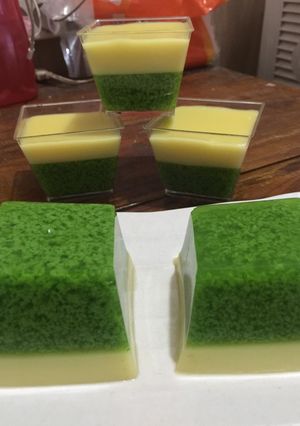Foto resep Pudding lumut mentega#BikinRamadanBerkesan