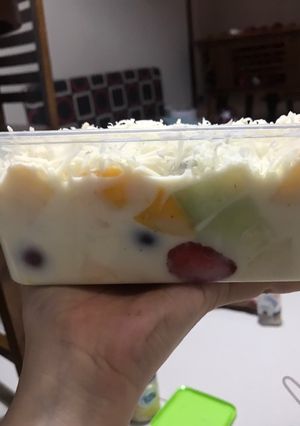 Foto resep Salad Buah Enak dan Mudah