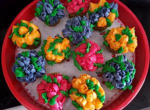 Une photo de Cupcakes fleuris
