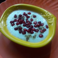 A picture of Pomegranate Raita.