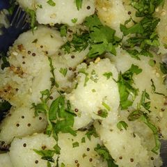 A picture of Rawa dhokla.
