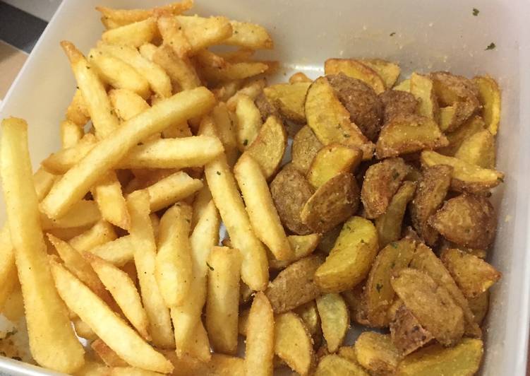 Resep: 01 Cemilan Kentang Goreng yang Renyah