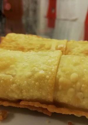Una foto de Pie frito de manzana (estilo KFC)🇺🇲