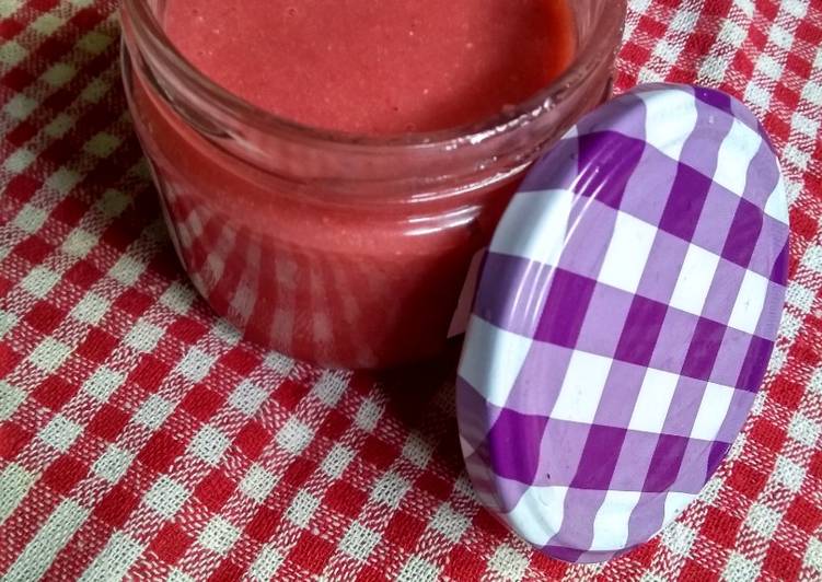 How to Prepare Quick Strawberry cream