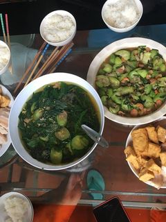 Hình của món Canh cua rau đay.