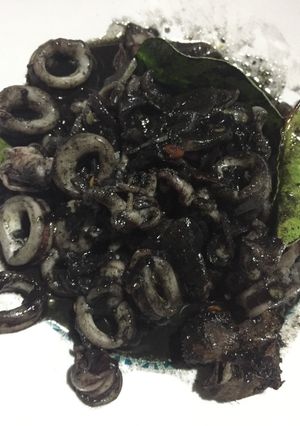 Foto resep Cumi masak hitam