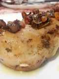 Pollo al Forno con Rosmarino, Origano, Lardo e Cipolle di Tropea