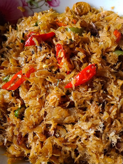 Foto resep Udang Rebon pedas