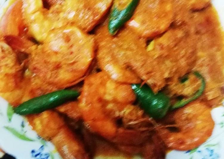 Resep Rendang Udang, Lezat