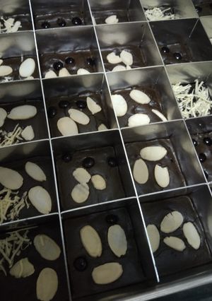 Foto resep Brownies panggang shiny crust