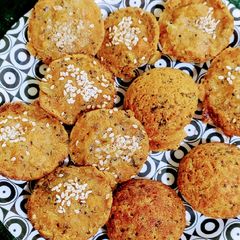 A picture of Chia seeds, Masala Oats Paniyaram.