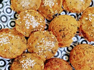 Chia seeds, Masala Oats Paniyaram