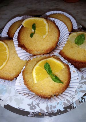 صورة لوصفة بسبوسة معسلة بذوق الليمون🍋
