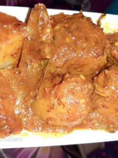 নিরামিষ আলুর দম (niramish aloor dum recipe in Bengali) রেসিপির প্রধান ছবি