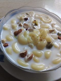 பாஸ்தா பால் பாயசம் (pasta pal payasam recipe in Tamil) செய்முறை முக்கிய புகைப்படம்