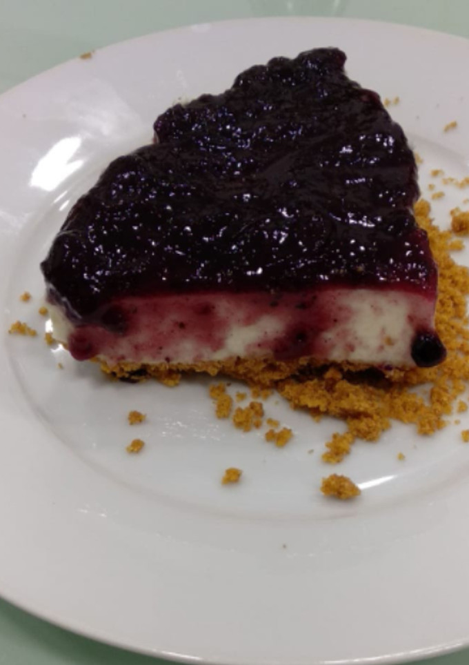 Una foto de Cheesecake sin horno