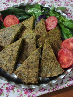عکسی از دستور کوکوی برگ کرفس