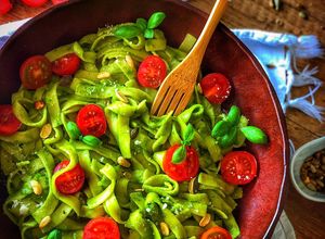 O poză a rețetei Tagliatelle cu avocado🥑.