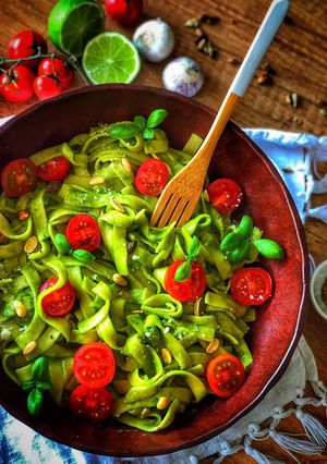 O poză a rețetei Tagliatelle cu avocado🥑.