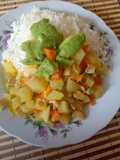 Arroz con cau cau