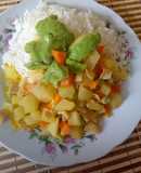 Arroz con cau cau