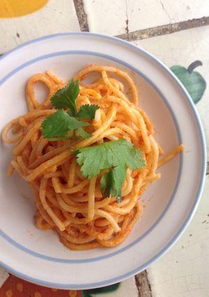 Una foto de Espagueti - pasta para fiestas