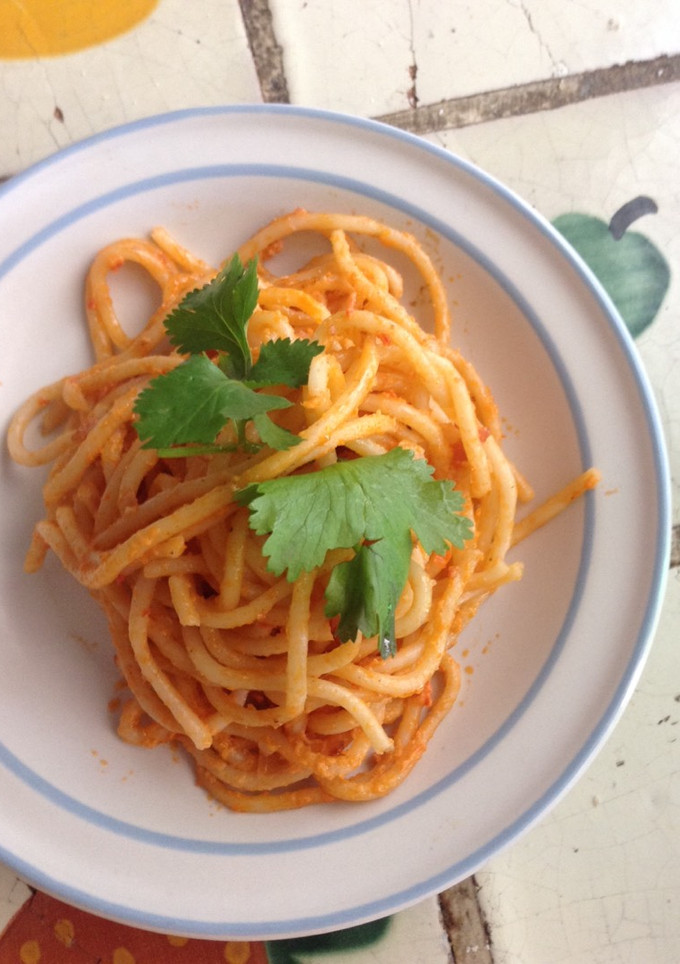 Una foto de Espagueti - pasta para fiestas