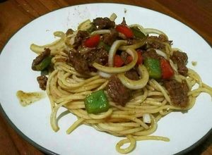 Foto resep Spageti Sapi Lada Hitam