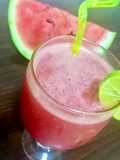 عصير بطيخ بالفراولة والليمون 🍉🍋🍓