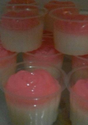 Foto resep Puding merah putih