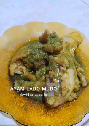 Foto resep Ayam Lado Mudo + Ceker (Cabe Hijau)
