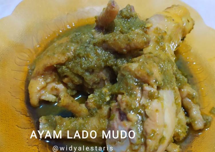 Resep Ayam Lado Mudo + Ceker (Cabe Hijau), Bikin Ngiler