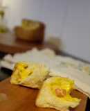 Bánh Mì Nhân Mặn - Công Thức Không Nhồi Bột