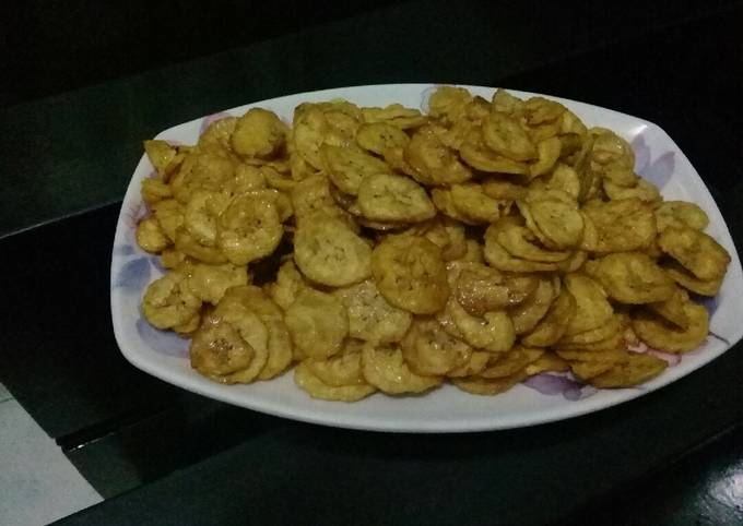 Resep Kripik pisang manis gurih renyaaaahhh…simple, Lezat Sekali