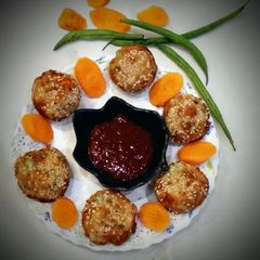 A picture of Vegetable Gold coins.