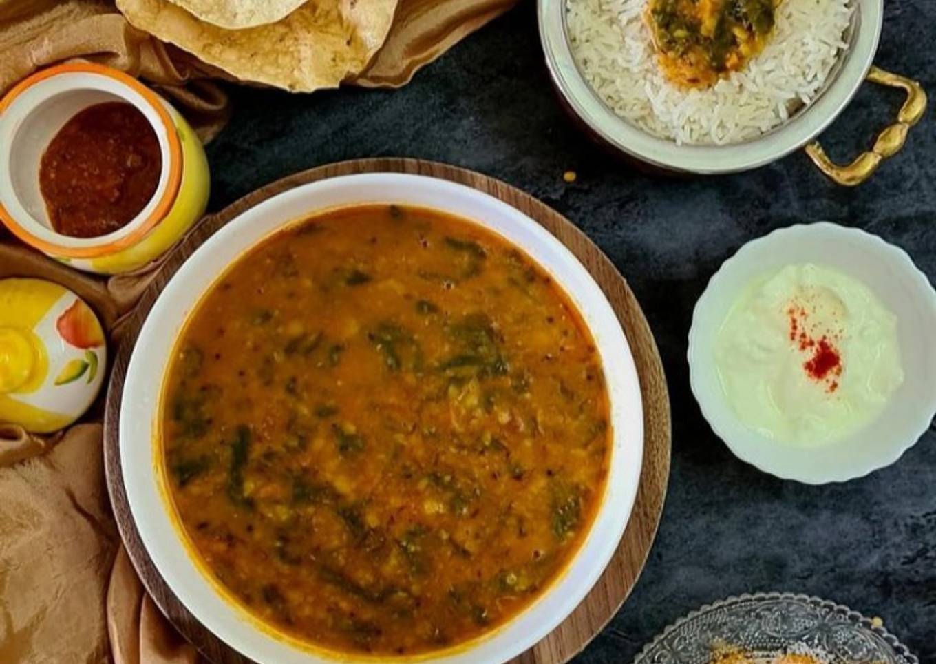 Spinach Dal/ Dal Palak