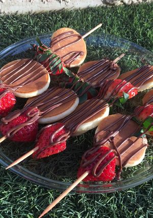 A picture of Pancake Skewers 🥞🍓.