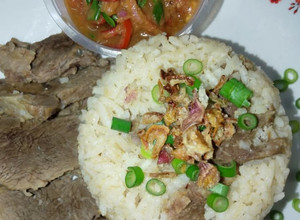 Gambar Nasi Daging Ayaq Asam Kerisik Utara