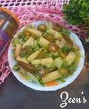Lettuce and Baby Corn Salad