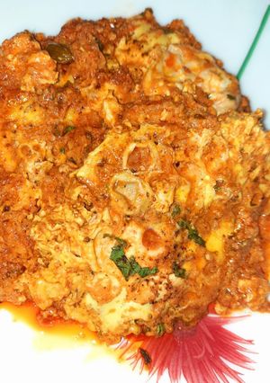 A picture of Egg Lababdar.