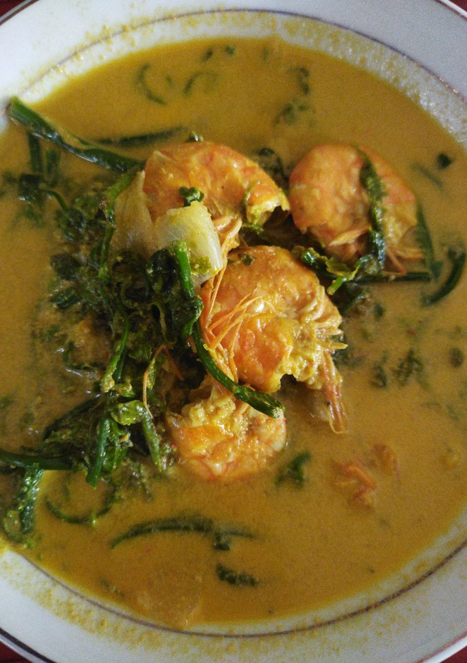 Foto resep Gulai pakis udang