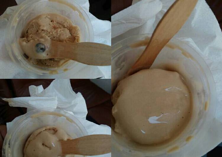 Bagaimana Menyiapkan Es krim homemade lembut ala walls yang Bikin Ngiler